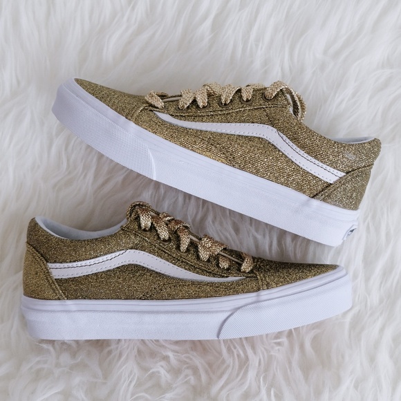 vans old skool gold